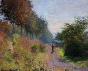 克劳德 莫奈 : The Sheltered Path